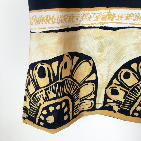 Vintage 80’s blouse with suns and flowers - Picture 7 of 9